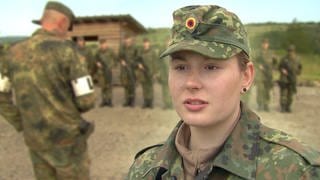 Isabell macht die Reservisten-Ausbildung