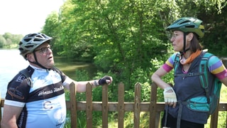 Rauf aufs Rad mit Ulrike Nehrbass im blauen Ländchen bei Nastätten