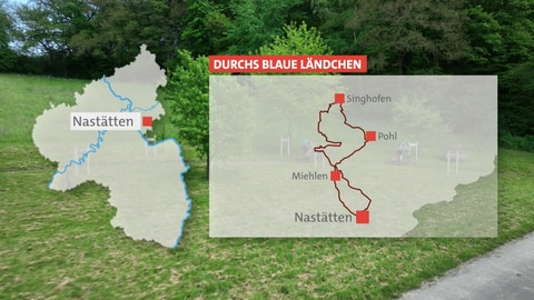 Raufs auf Rad durch das blauen Ländchen bei Nastätten