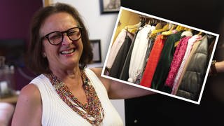 Eva aus Mittelstadt zeigt ihren Kleiderschrank