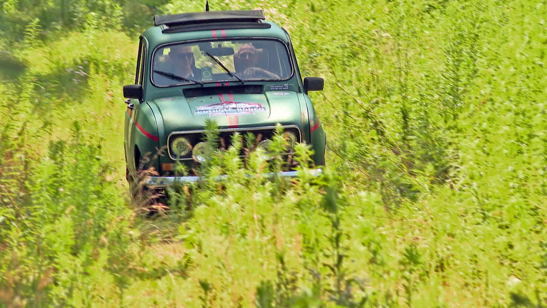 Schlagloch-Rallye mit einer 500 Euro 