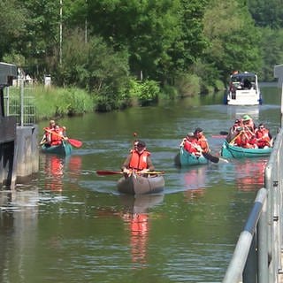 Urlaub um die Ecke: Paddeln auf der Lahn