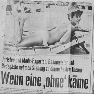 Heikles Thema 1964: Büstenfreie Kleider