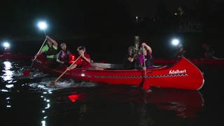 Rheingeschichten: Nachtpaddeln auf dem Rhein