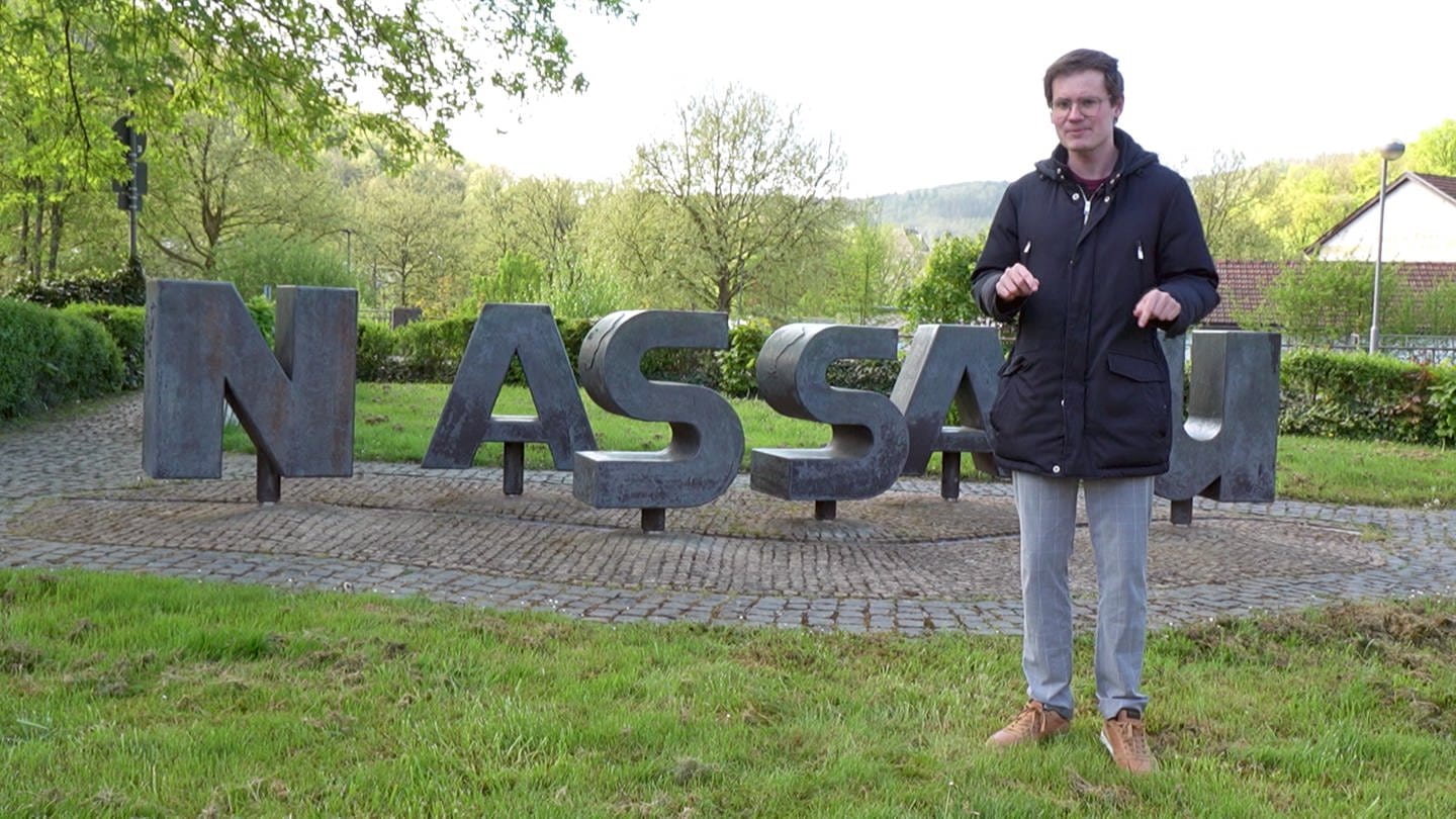 Jörn Michaely auf den Spuren von Nassau