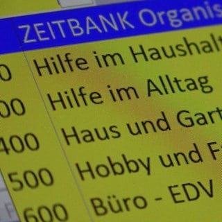 Ein Verein organisiert die Wöllsteiner Zeitbank.