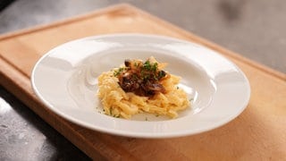 Rezept Kässpätzle mit Zwiebelschmelze Bild