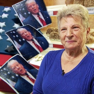 Ursula Trump mit den Trump-Schnitten