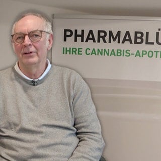 Apotheker Roland Nagel verkauft medizinisches Cannabis in Mainz