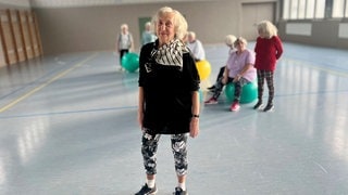 Annemie Dasbach ist mit 90 Jahren noch top fit