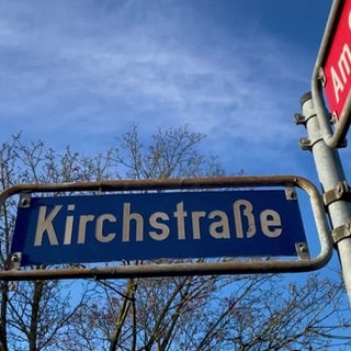 Straßenschild "Kirchstraße"