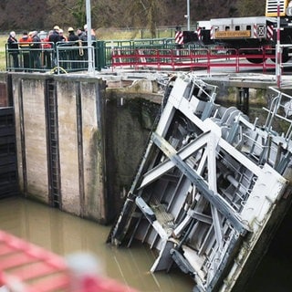 So geht es nach der Havarie an der Moselschleuse weiter