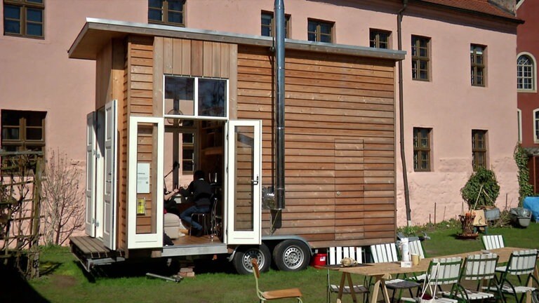 Tiny House - klein aber mein! - Landesschau Rheinland-Pfalz - SWR Fernsehen