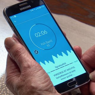 Eine App zur Erkennung von Herzrhythmusstörungen.
