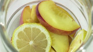 Zitrone, Pfirsich