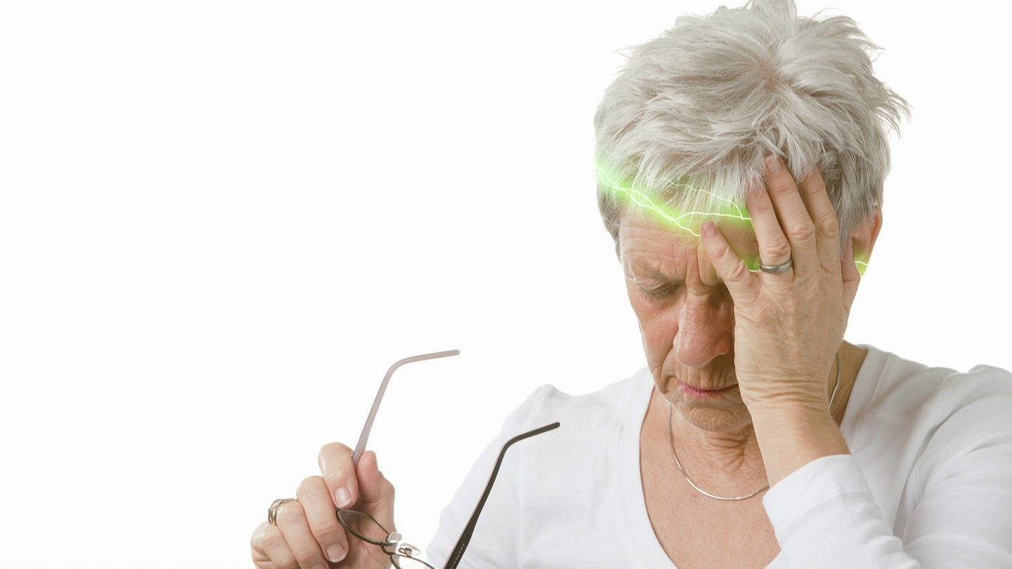 Kopfschmerz-Patientin - Wenn der Schmerz wie ein Blitz einschlägt