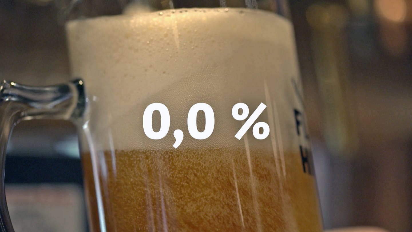Alkoholfreies Bier im Glas