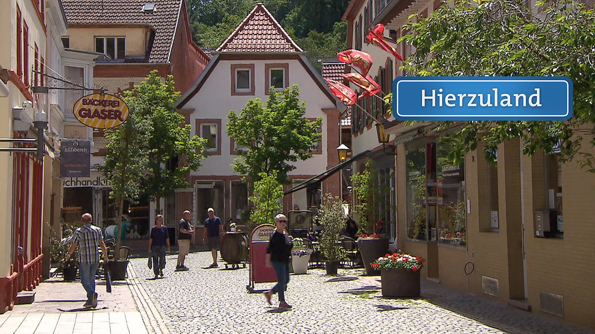 Die Hauptstrasse In Annweiler Landesschau Rheinland Pfalz Swr Fernsehen