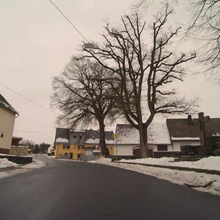 Die Hauptstraße in Härtlingen