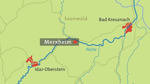 Merxheim Karte