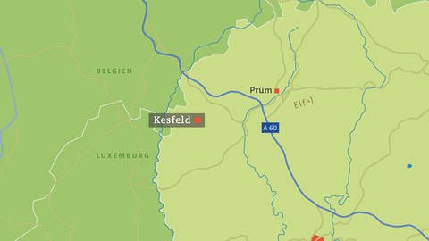 Kesfeld - Karte