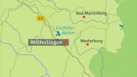 Wölferlingen - Karte