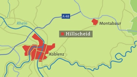 Hierzuland Hillscheid, Kartenansicht