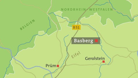 Hierzuland Basberg Karte