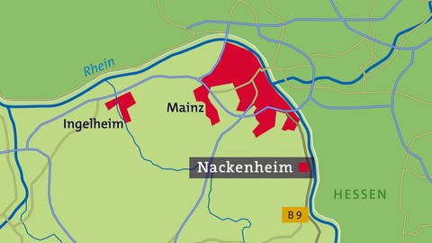 Karte Nackenheim