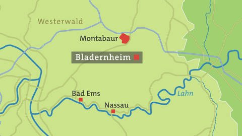 Hierzuland Bladernheim Karte