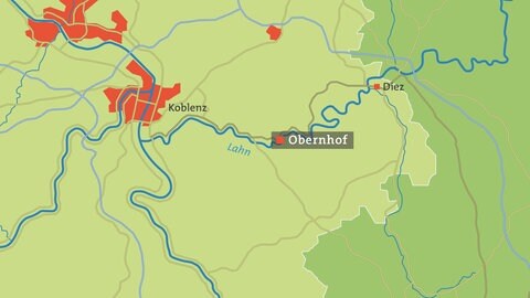 Obernhof - Karte