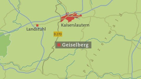 Hierzuland Geiselberg Karte