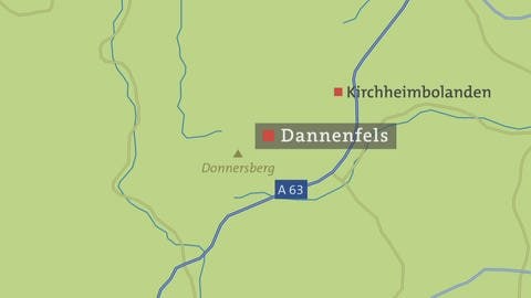 Dannenfels - Karte