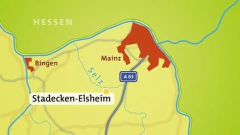 Karte Stadecken-Elsheim