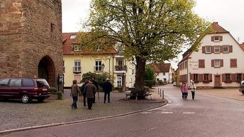 Hauptstraße in Schweigen-Rechtenbach