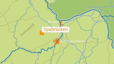 Spabrücken Karte