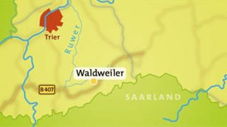 Karte Waldweiler