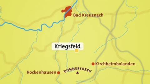 Kriegsfeld - Karte