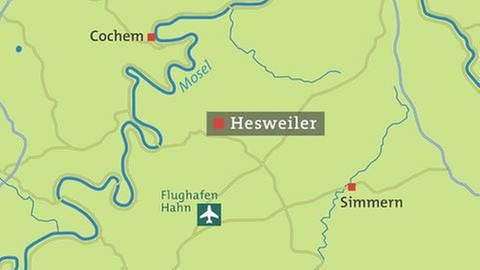 Karte Hesweiler