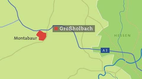 Karte von Großholbach