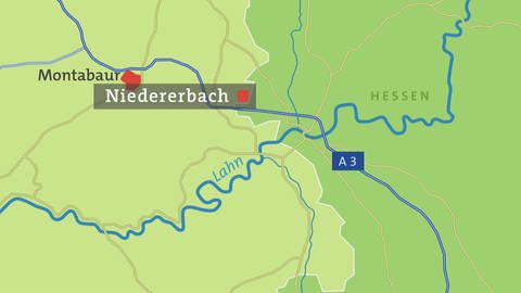 Niedererbach - Karte