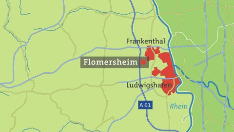 Karte Flomersheim