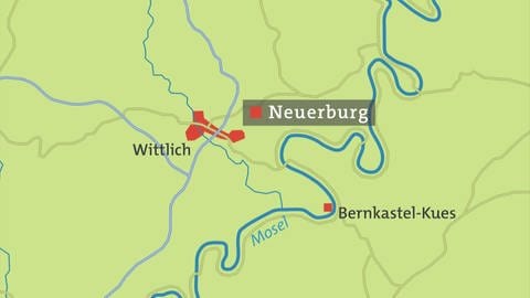 Neuerburg - Karte