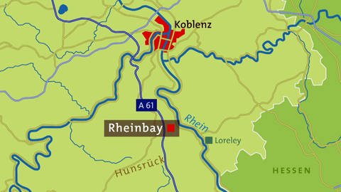 Karte Rheinbay