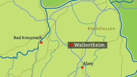 Hierzuland Wallertheim Karte
