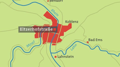 Hierzuland Koblenz Karte