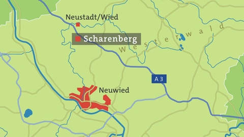 Hierzuland Scharenberg Karte