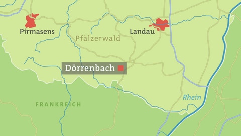 Hierzuland Dörrenbach Karte