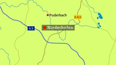 Karte Niederhofen