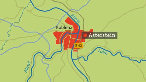 Asterstein Karte